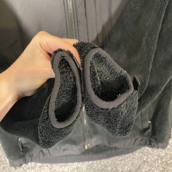 North Face Denali 2 Jacket Womens Small Black Soft Cozy Plush Full Zip Fleece - Picture 14 of 16